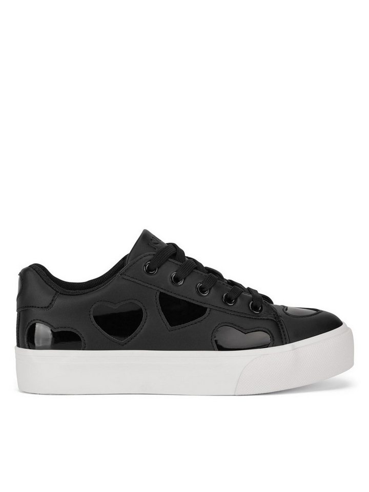 DeeZee DeeZee Sneakers aus Stoff Mädchen CSS20531-01 Schwarz Sneaker von DeeZee