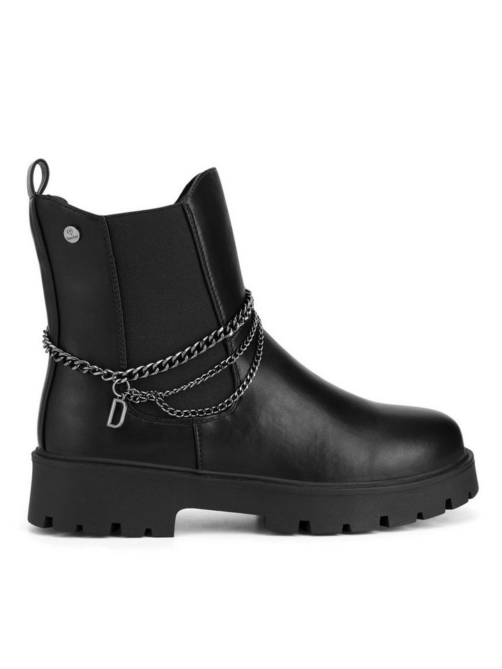 DeeZee DeeZee Stiefeletten Mädchen CM231117-1 Schwarz Stiefel von DeeZee