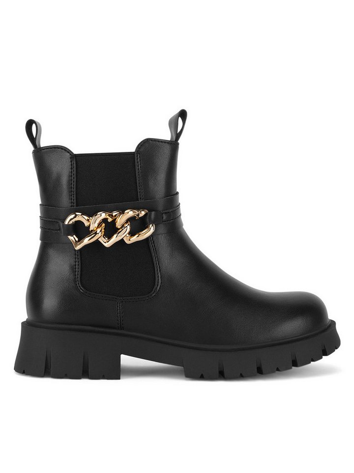 DeeZee DeeZee Stiefeletten Mädchen CS5959-04 Schwarz Stiefel von DeeZee