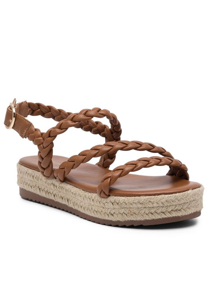 DeeZee Espadrilles E8875-1 Braun Espadrille von DeeZee