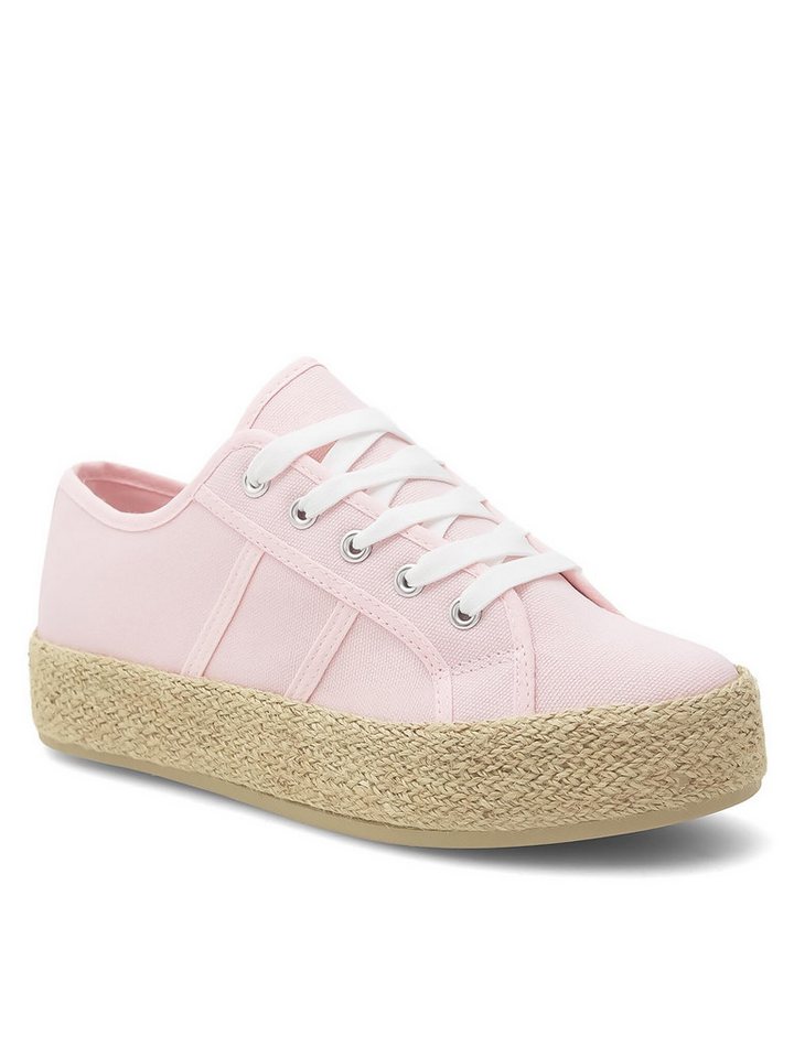 DeeZee Espadrilles WSS21067-01 Rosa Espadrille von DeeZee