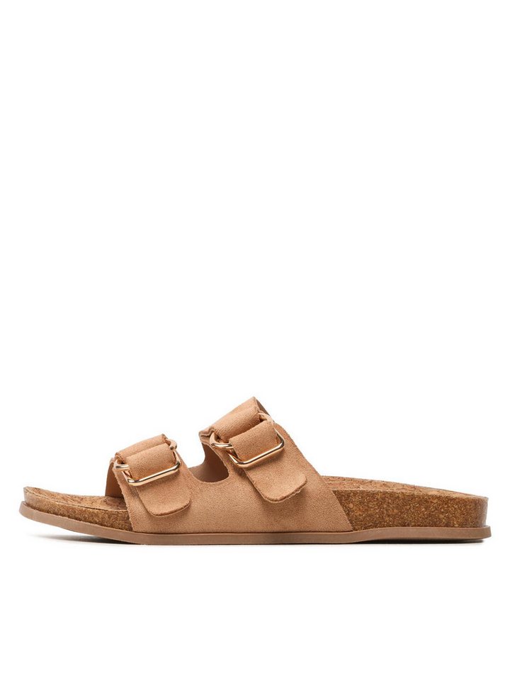 DeeZee Pantoletten WS280601-01A Beige Pantolette DeeZee Pantoletten WS280601-01A Beige Pantolette von DeeZee