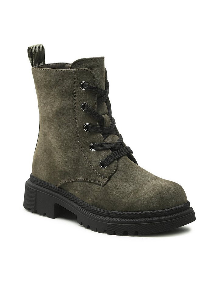 DeeZee Stiefeletten CS5819-06 GrĂĽn Stiefel von DeeZee