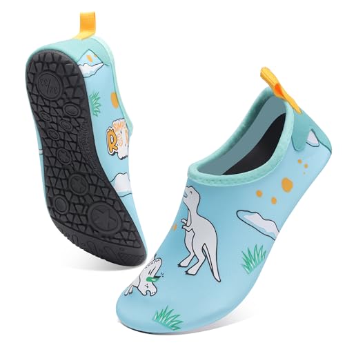 Deedlite Farbwechsel Badeschuhe Kinder, Magisch Wasserschuhe Kinder, Schwimmschuhe für Junge Mädchen Strandschuhe Sommer von Deedlite