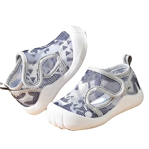 Deedlite Lauflernschuhe Kinder Barfußschuhe Baby rutschfeste & e Babyschuhe Kleinkind Schuhe Jungen Mädchen Puschies, W88, 18/19 EU, W88grau von Deedlite