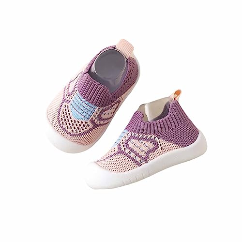 Deedlite Barfußschuhe Baby Puschies Lauflernschuhe Kinder Sommer Schuhe 1-4 Jahre Kleinkind Weiche Sohle Anti-Rutsch von Deedlite