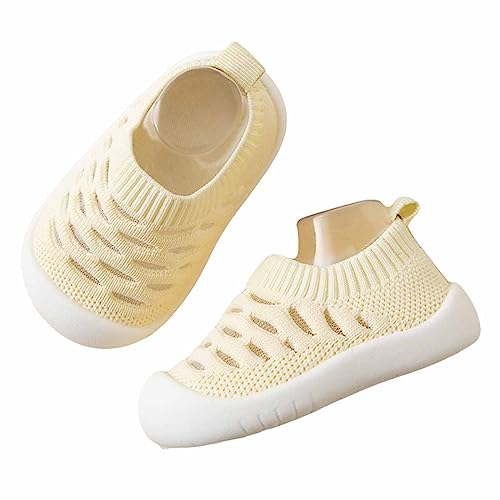 Deedlite Barfußschuhe Baby Puschies Lauflernschuhe Kinder Sommer Schuhe 1-4 Jahre Kleinkind Weiche Sohle Anti-Rutsch von Deedlite