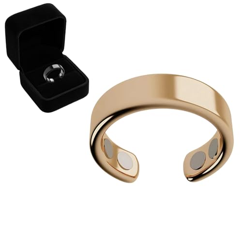 Deedlite Sömni Ring Damen Wechseljahre Original, Vital Magnetfeldtherapie Ring Natürliche Linderung bei Hitzewallungen, Migräne & für besseren Schlaf von Deedlite