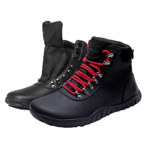 Deedlite Barfußschuhe Wasserdicht, Barfuss Schuhe Breite Füße, Barfuß Wanderschuhe Damen, Herren Barfuss Schuhe Damen Outdoor, Unisex Outdoor Traillaufschuhe Barefoot von Deedlite