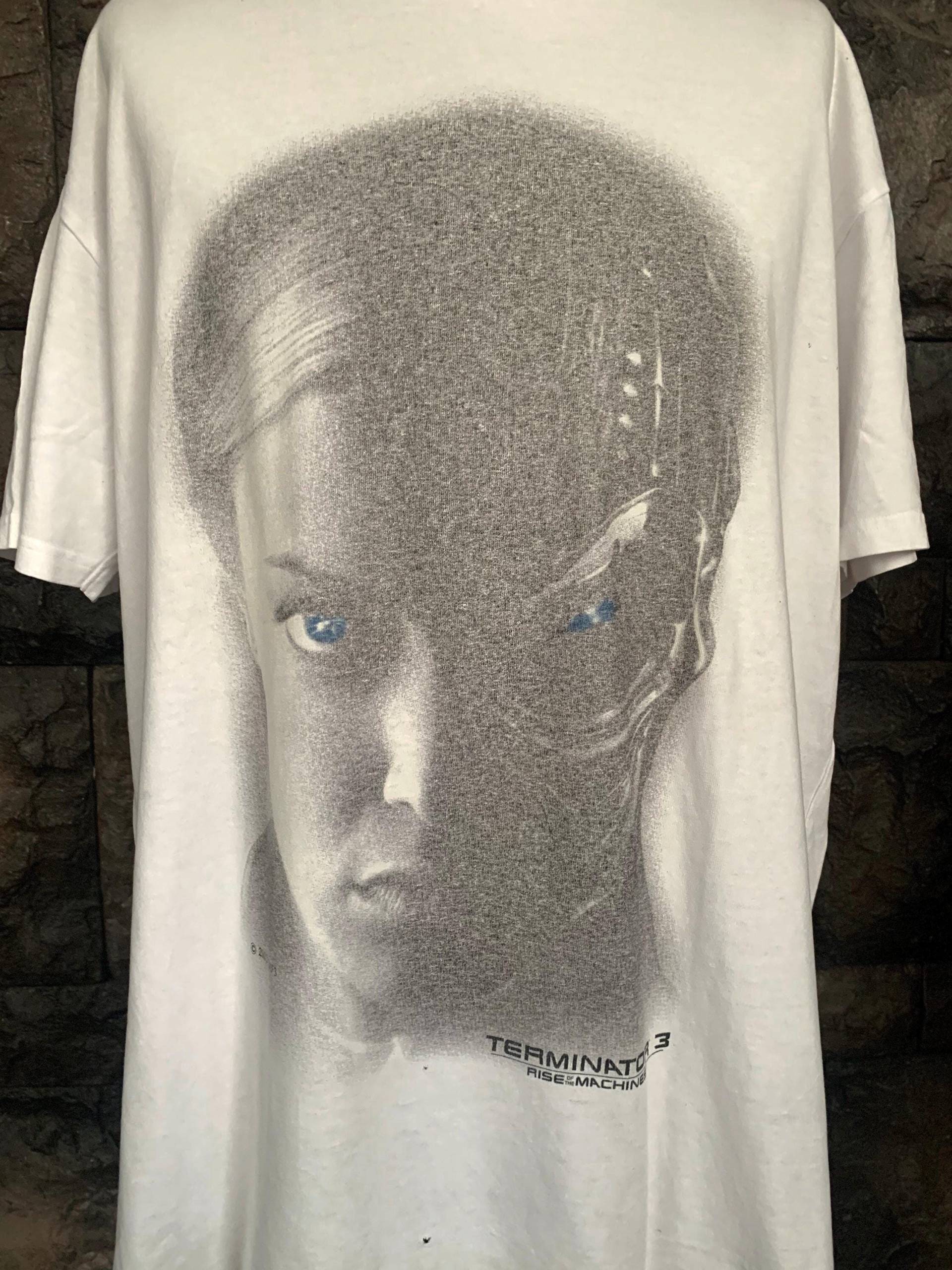 Vintage 2003 Terminator 3 Rise Of The Machine T-Shirt von DeejaArt