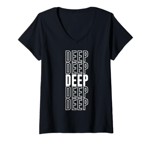 Damen Tief T-Shirt mit V-Ausschnitt Damen Tief T-Shirt mit V-Ausschnitt von Deep Apparel