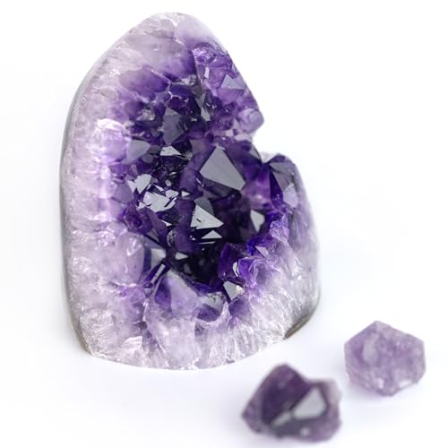 Dunkelvioletter Superdrusy-Amethyst-Stein, 1 Lb at least, Polierter Amethyst Dunkelvioletter Superdrusy-Amethyst-Stein, 1 Lb at least, Polierter Amethyst von Deep Purple Project