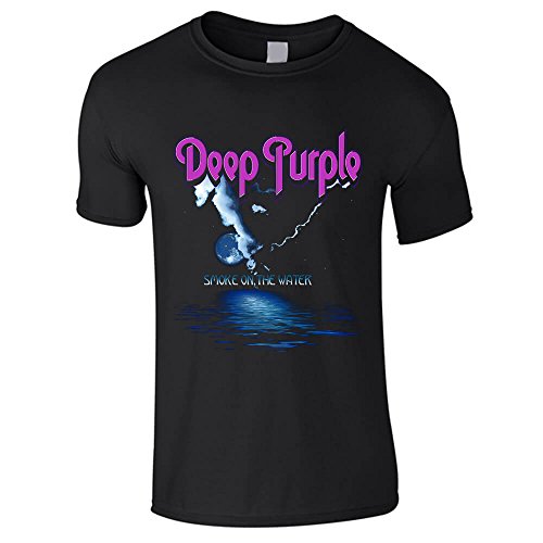 Deep Purple Smoke on The Water T-Shirt M von Plastic Head