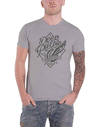 Deep Purple T Shirt Machine Head Band Logo Nue offiziell Herren von Deep Purple