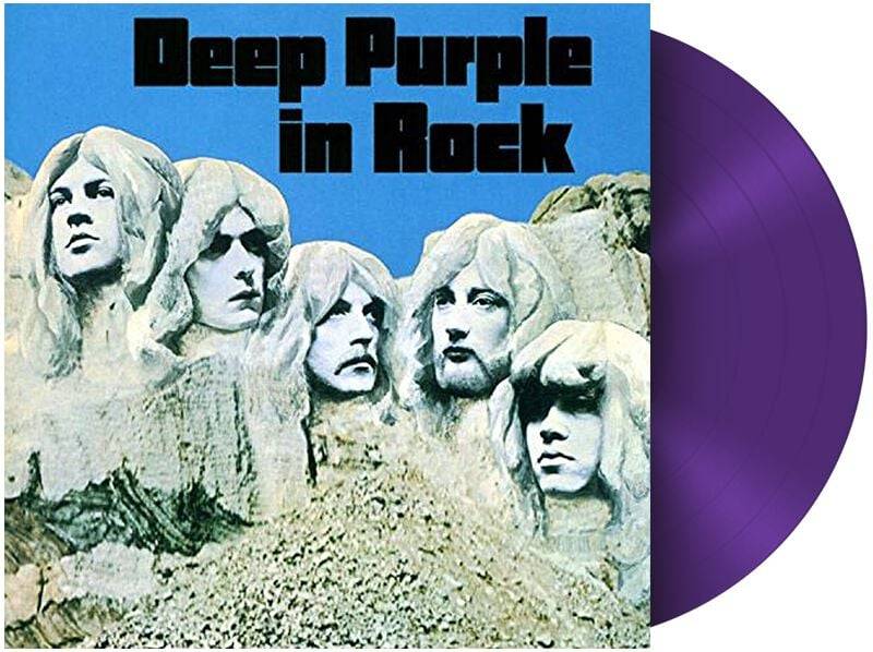 In rock von Deep Purple - LP (Coloured, Gatefold, Remastered, Re-Release) von Deep Purple