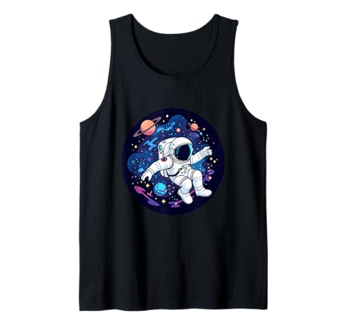 Die galaktische Reise des Astronauten zur Entdeckung Neuer Welten, Kinder Tank Top von Deep Space Mystery Planets Spaceship Mars