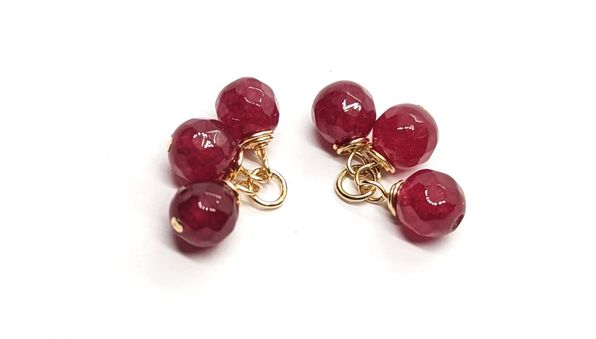 Rubin | Behandelt, Bruchfüllung Ohrring Anhänger in 14Ct Gold Filled Rubin | Behandelt, Bruchfüllung Ohrring Anhänger in 14Ct Gold Filled von DeepColorGems