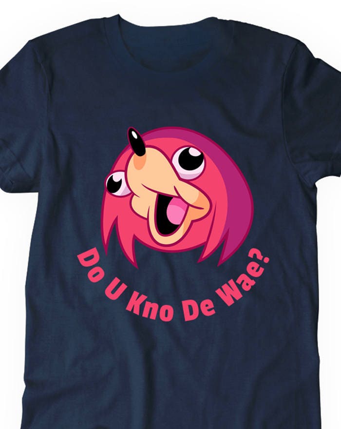 Ugandan Knuckles Meme Shirt Lustiges Vr Chat Kids T-Shirt von DeepFriedArt