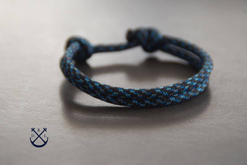 Einfache Paracord Armbänder Herren Damen Armband Geknotet Basic Schmuck Minimalist von Deepbluelegend