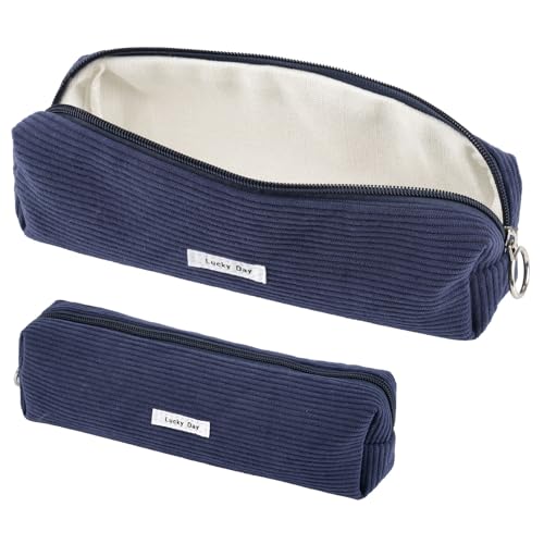 Deepton Federmäppchen, Federmäppchen, niedliches Federmäppchen, tragbare Schreibwaren-Bleistifttasche, Make-up-Tasche, einfache Schreibwaren-Tasche, Prüfungs-Federmäppchen für Mädchen, Jungen von Deepton