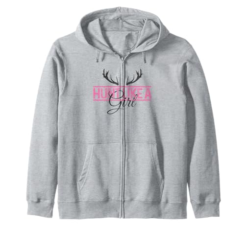 Jagd Jagd wie EIN Mädchen Hirsch Jäger Geschenk Kapuzenjacke Jagd Jagd wie EIN Mädchen Hirsch Jäger Geschenk Kapuzenjacke von Deer Hunting Apparel Co. - Gifts For Hunters