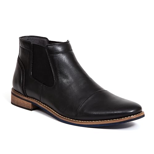 Deer Stags Herren Argos Chelsea-Stiefel, Schwarz/Blau, 42 EU Deer Stags Herren Argos Chelsea-Stiefel, Schwarz/Blau, 42 EU von Deer Stags