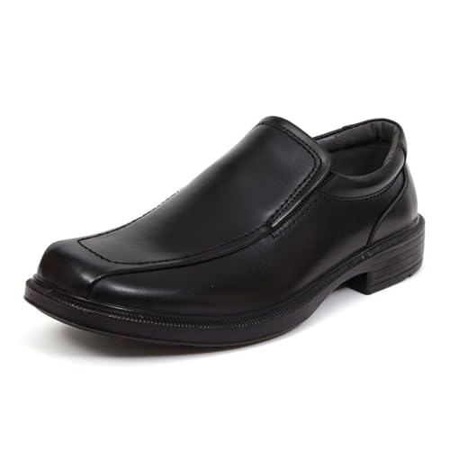 Deer Stags Herren Greenpoint Kleid Comfort Slip-on Loafer, Schwarz, 45.5 EU von Deer Stags