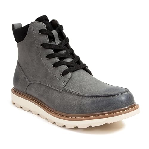 Deer Stags Herren Julian Halblange Stiefel, GRAU, 47 EU von Deer Stags