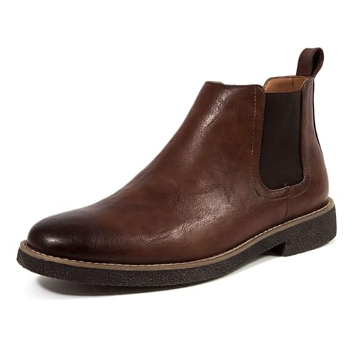 Deer Stags Herren Rockland Chelsea Boot, Braun/Dunkelbraun, 50.5 EU von Deer Stags