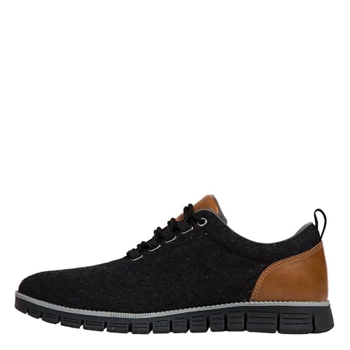 Deer Stags Herren Status Sneaker, Schwarz/Gepäck, 49 EU von Deer Stags