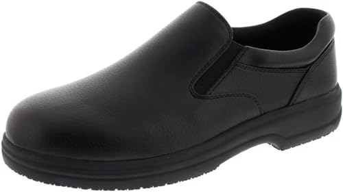 Deer Stags Men's Manager Memory Foam Slip Resistant Oil Resistant Non-Marking SR Slip-On Deer Stags Men's Manager Memory Foam Slip Resistant Oil Resistant Non-Marking SR Slip-On von Deer Stags