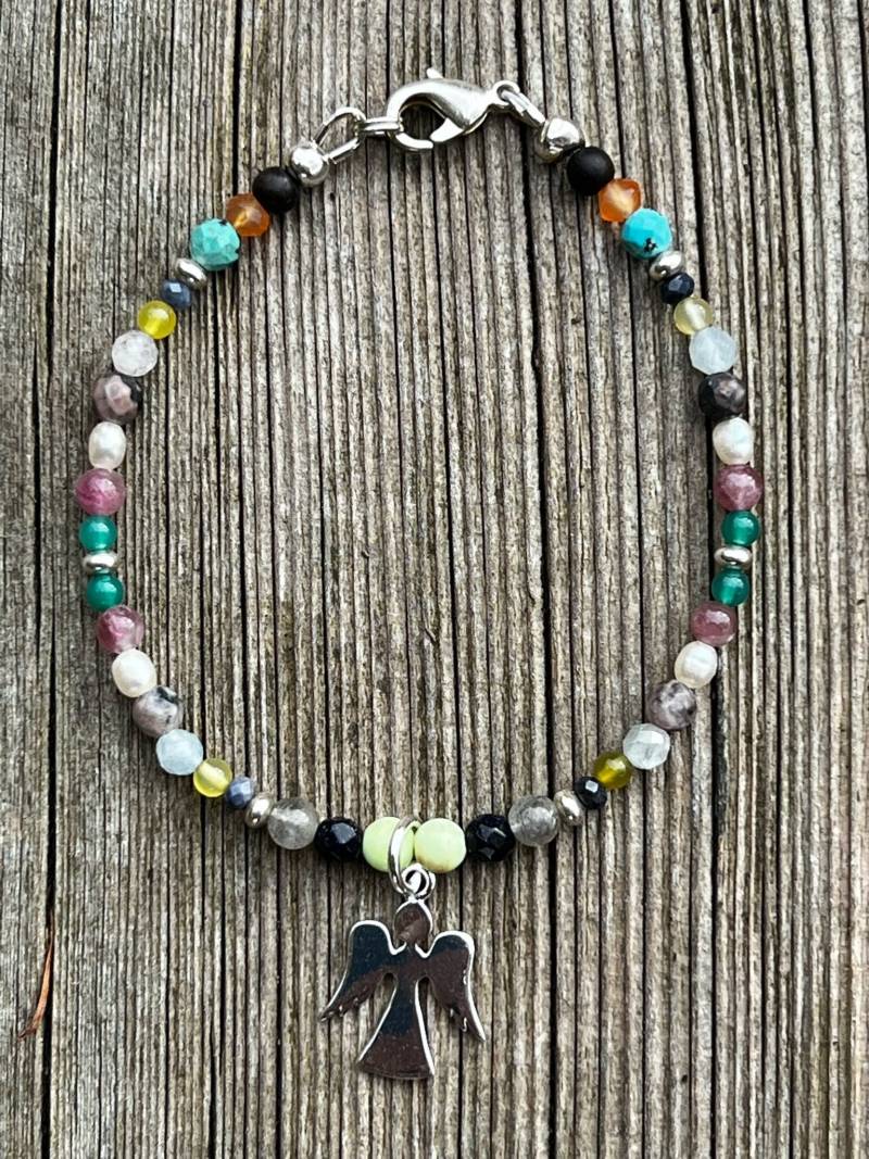 Schutz | Edelstein Armband Mit Vielen Verschiedenen Edelsteinen Schutz | Edelstein Armband Mit Vielen Verschiedenen Edelsteinen von DeerartByDanielaF