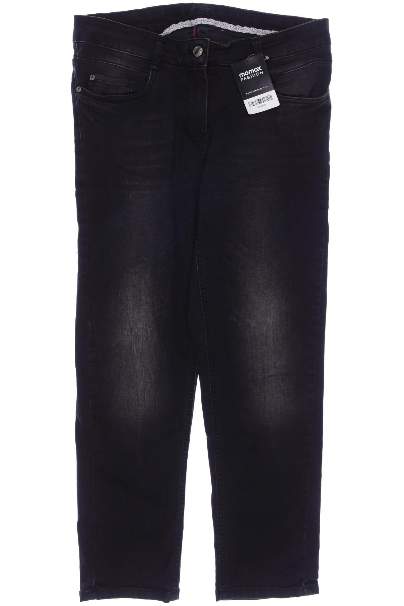 Deerberg Damen Jeans, schwarz, Gr. 36 von Deerberg