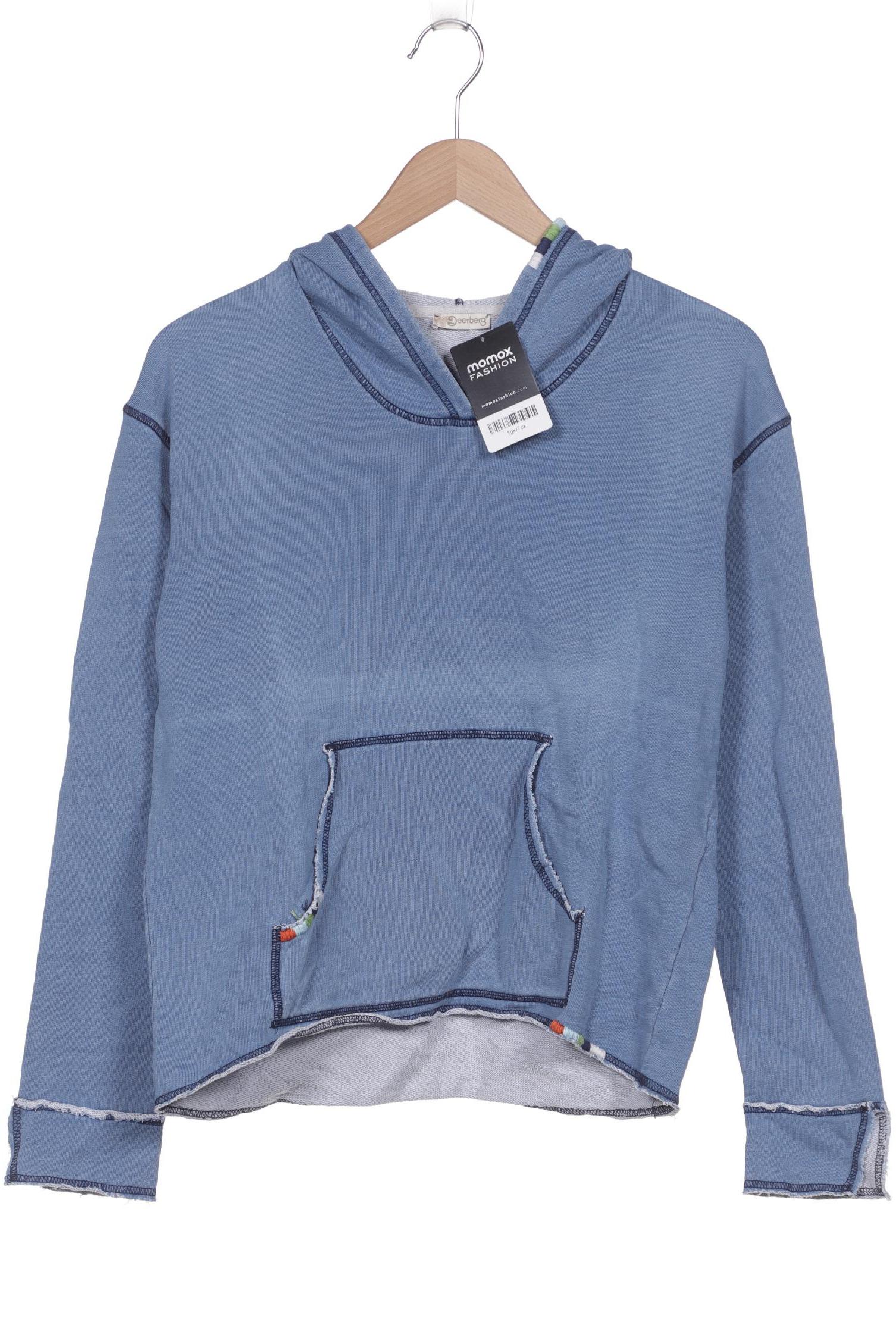 Deerberg Damen Kapuzenpullover, blau von Deerberg