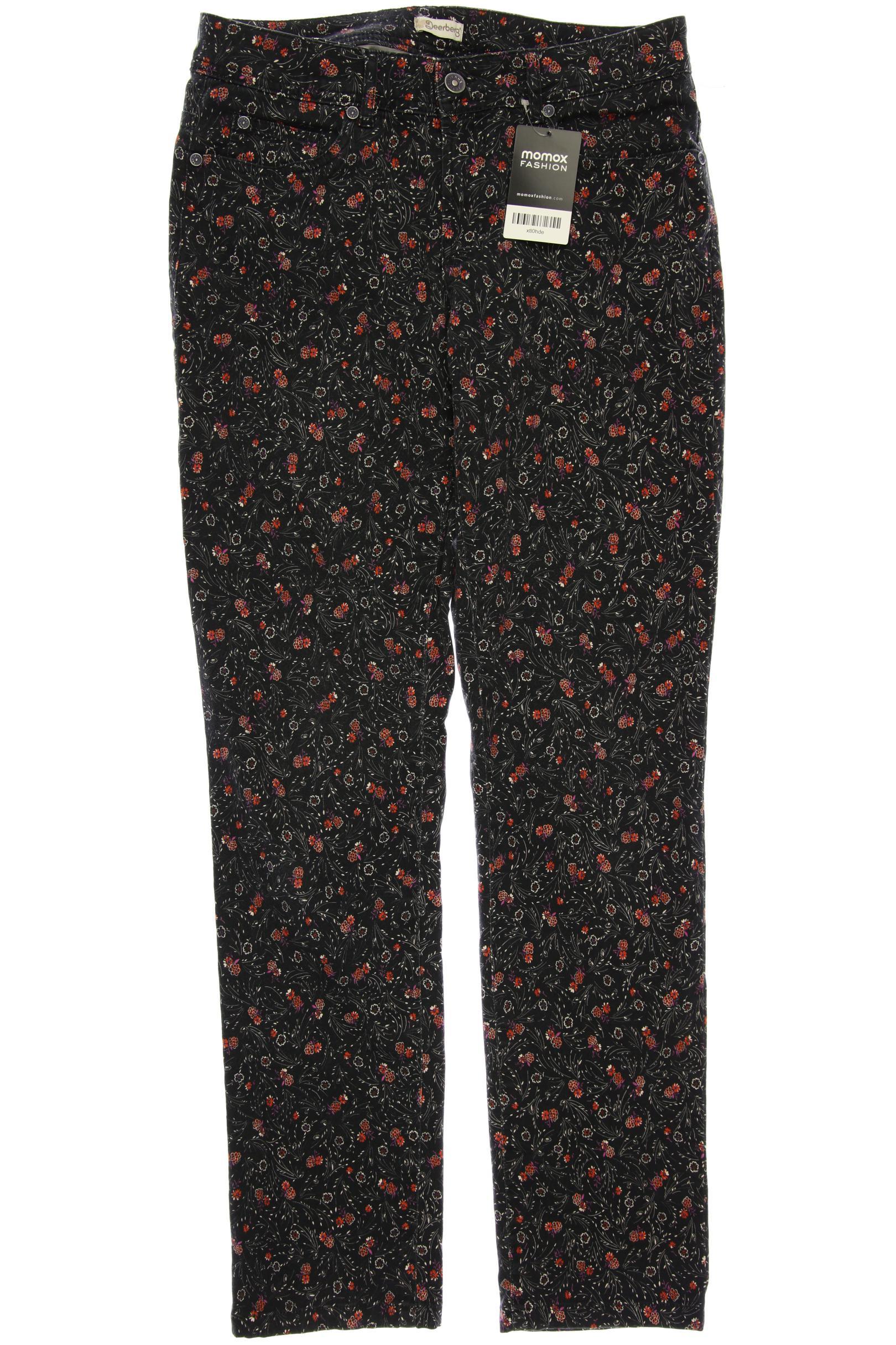 Deerberg Damen Stoffhose, schwarz, Gr. 38 von Deerberg