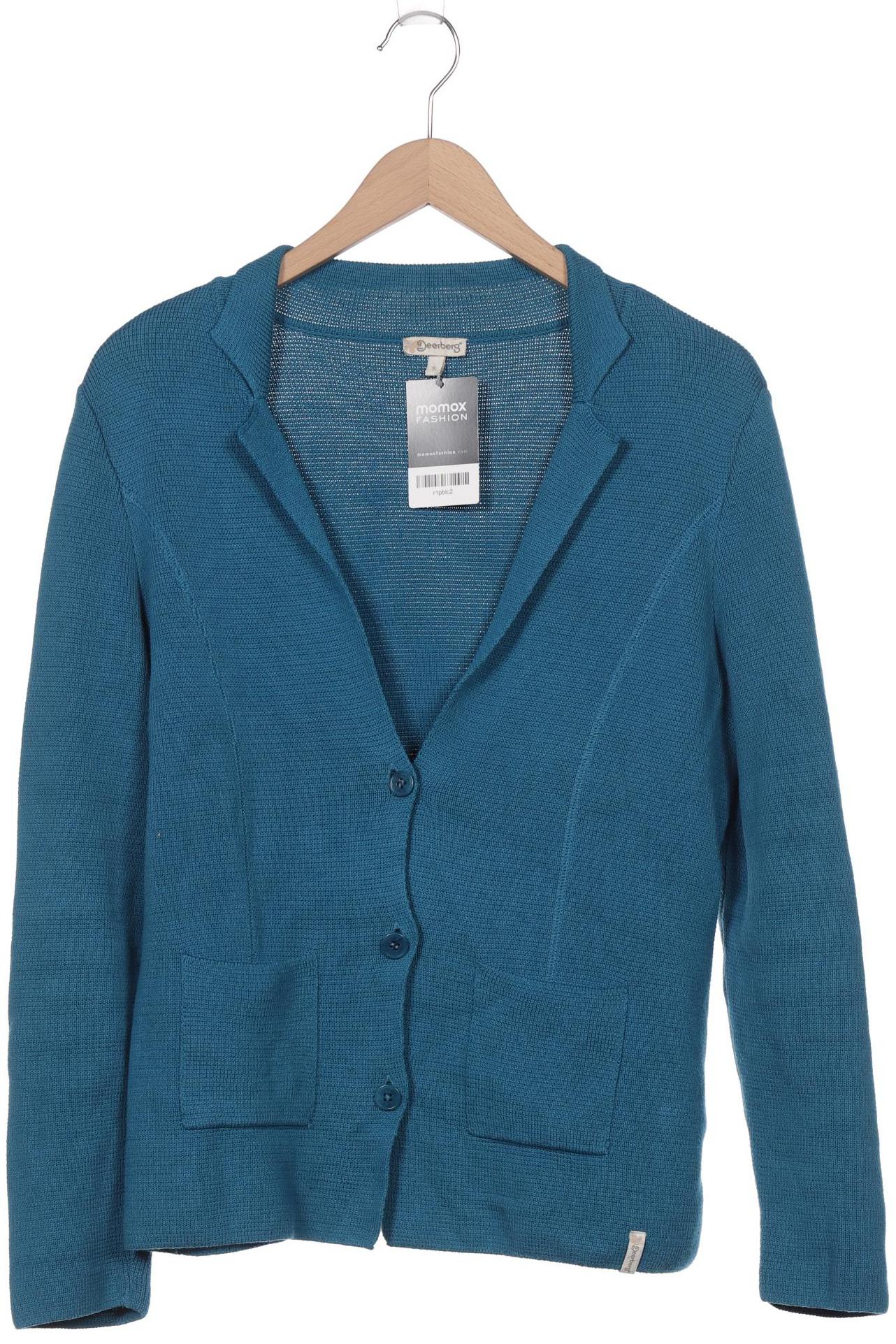 Deerberg Damen Strickjacke, blau von Deerberg