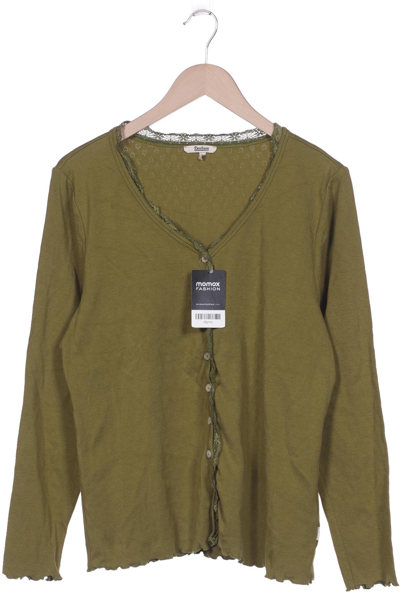 Deerberg Damen Strickjacke, grün von Deerberg