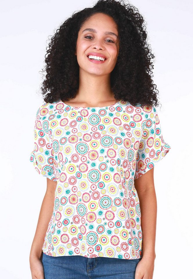 Deerberg Klassische Bluse Arlyn circles von Deerberg