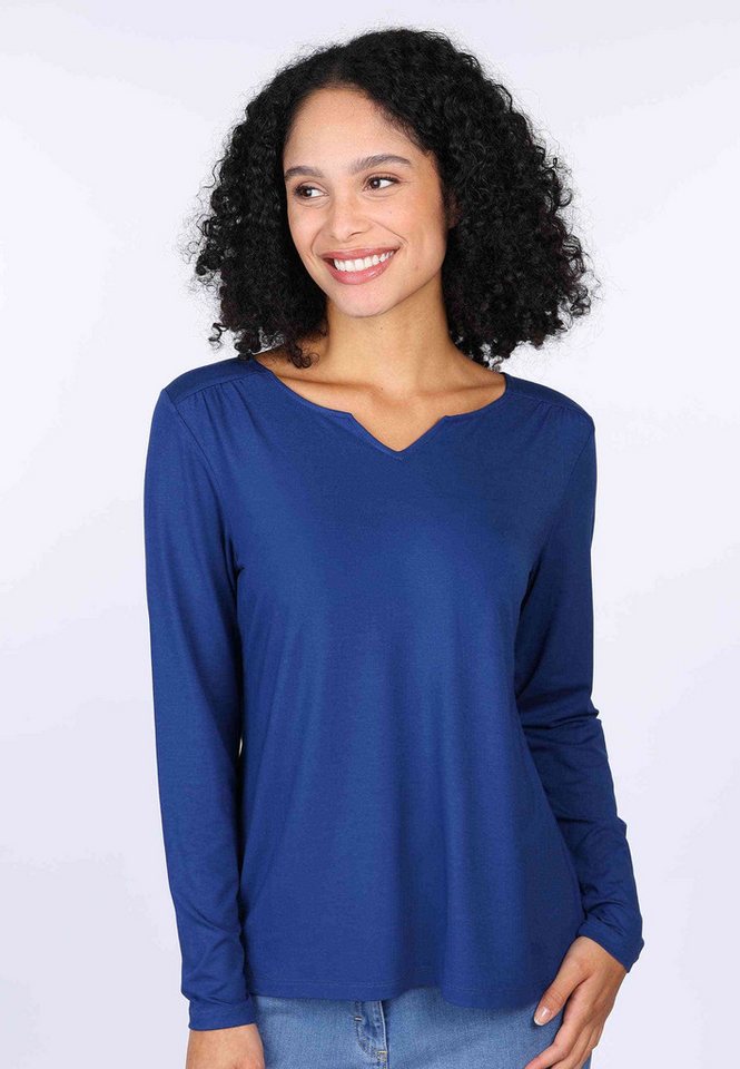 Deerberg Langarmshirt Adrijana solid von Deerberg