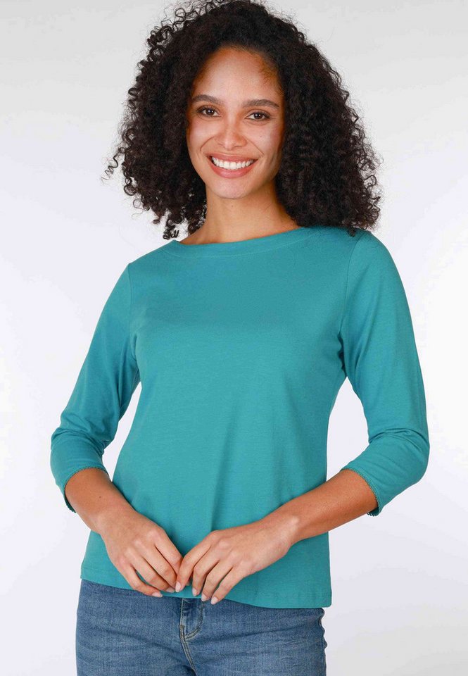 Deerberg Langarmshirt Merel Bio-Baumwolle von Deerberg