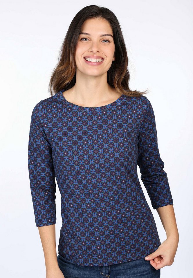 Deerberg Langarmshirt Pitta Retro von Deerberg