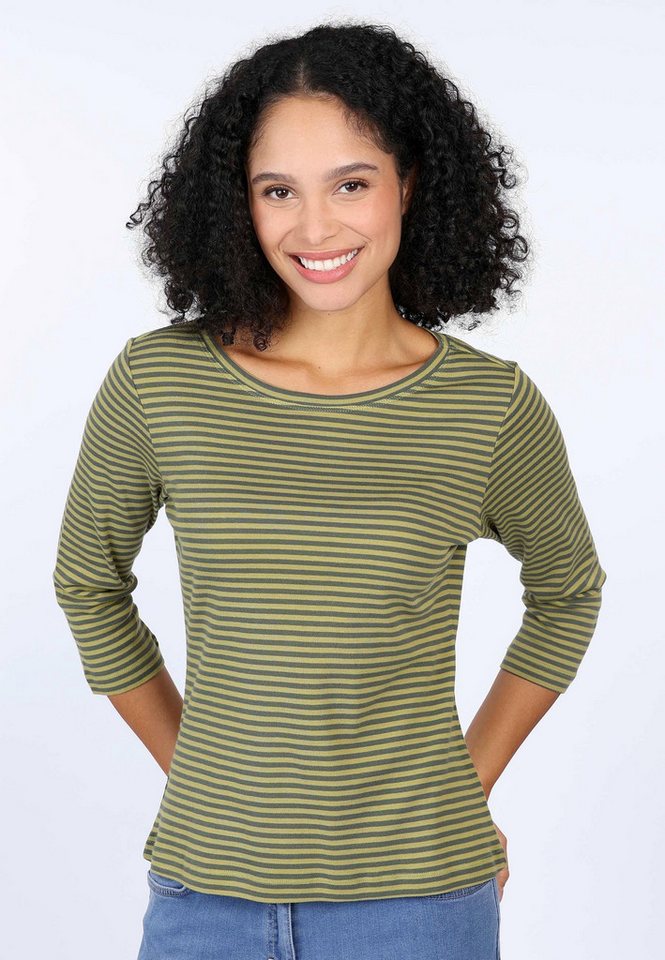 Deerberg Langarmshirt Pitta stripe von Deerberg