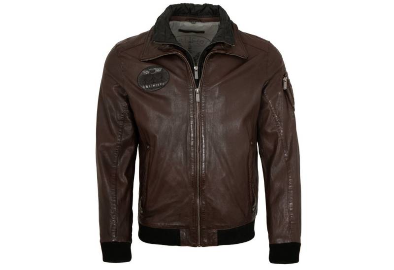 Deercraft Lederjacke DMCris Deercraft - Herren Lederjacke Blouson Lammnappa chestnut von Deercraft