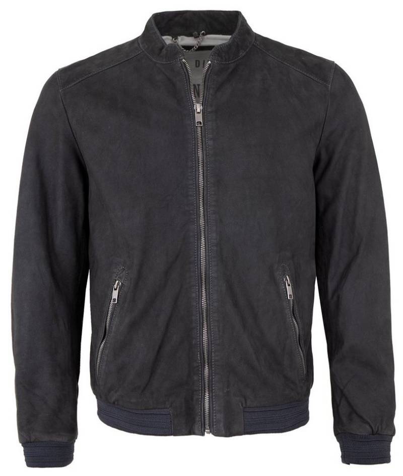Deercraft Lederjacke Dmhaven S22 Lnuv Deercraft - Herren Lederjacke Lammnubuk Blouson navy von Deercraft