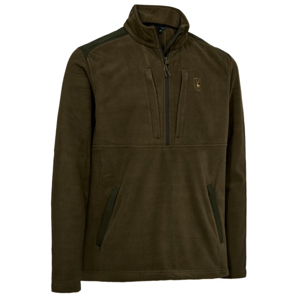 Deerhunter - Climate 1/2-Zip Fleece with 37.5 Technology - Fleecejacke Gr XXL oliv/braun von Deerhunter