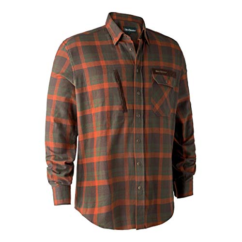 Deerhunter Ethan Shirt Orange Check von Deerhunter