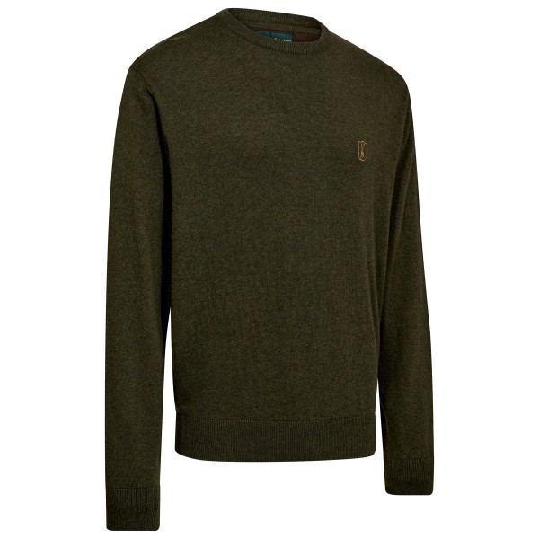 Deerhunter - Harrington Knit with O-Neck - Merinopullover Gr L oliv Deerhunter - Harrington Knit with O-Neck - Merinopullover Gr L oliv von Deerhunter