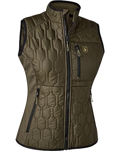 Deerhunter Lady Mossdale Quilted Waistcoat Forest Green von Deerhunter