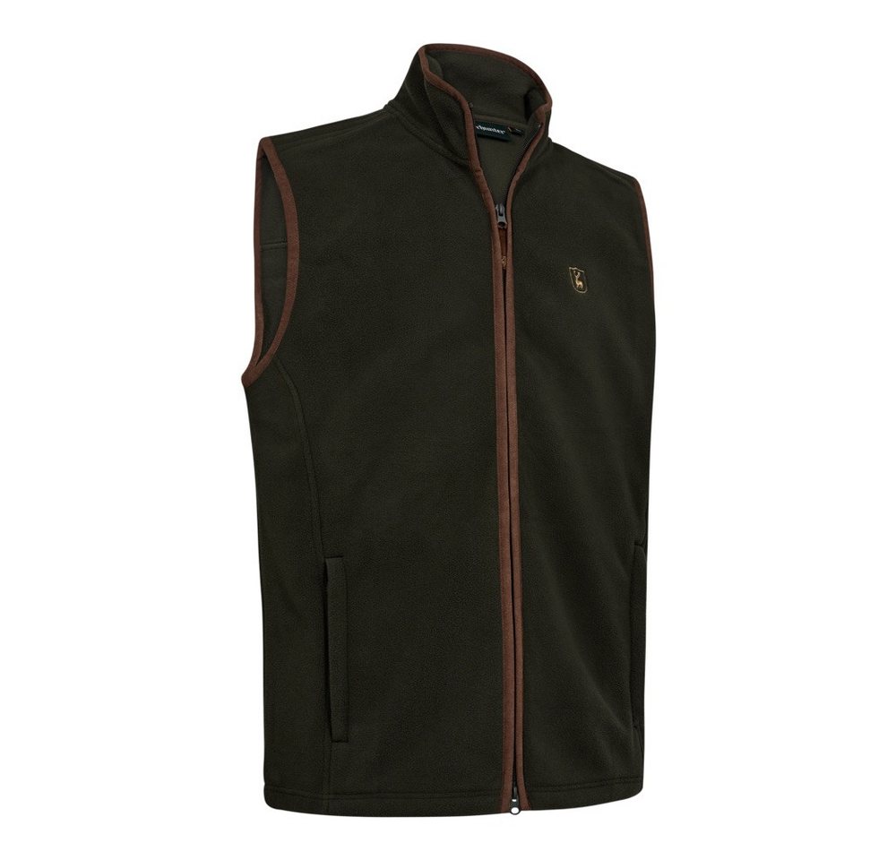 Deerhunter Outdoorhemd DEERHUNTER Cumbria Fleece Weste Forest Ember von Deerhunter