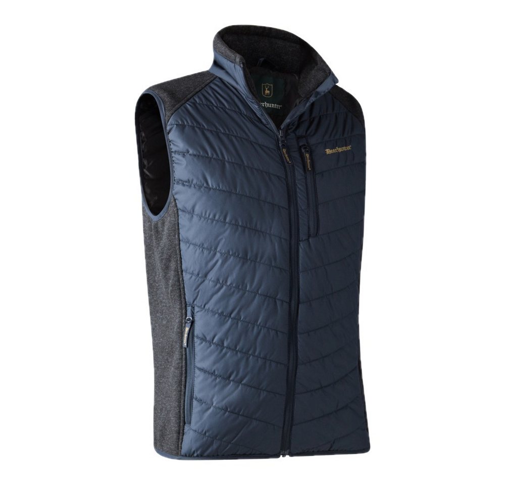 Deerhunter Outdoorhemd DEERHUNTER Weste Moor Padded Dark Blue von Deerhunter
